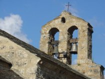 Eglise romane de Vernaux, a 10 mn du gite d'Appy en montagne Ariege Pyrenees