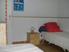 La Chambre orange du gite